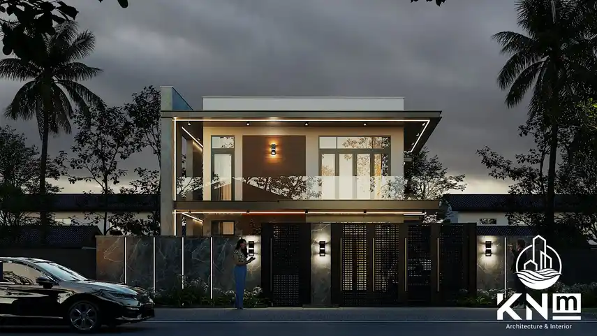 Công trình kiến trúc nhà chị Hà, Hòa Minh